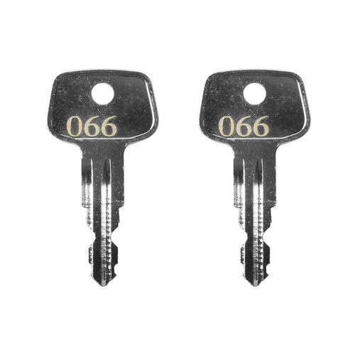 Hugexpen N066 Key Replacement for Thule Rack Core, Key Cylinder for Bike Rack Lock, Roof Cargo Lock, Roof Rack Locks, Cross Bars, Towers, Ski Rack Etc
