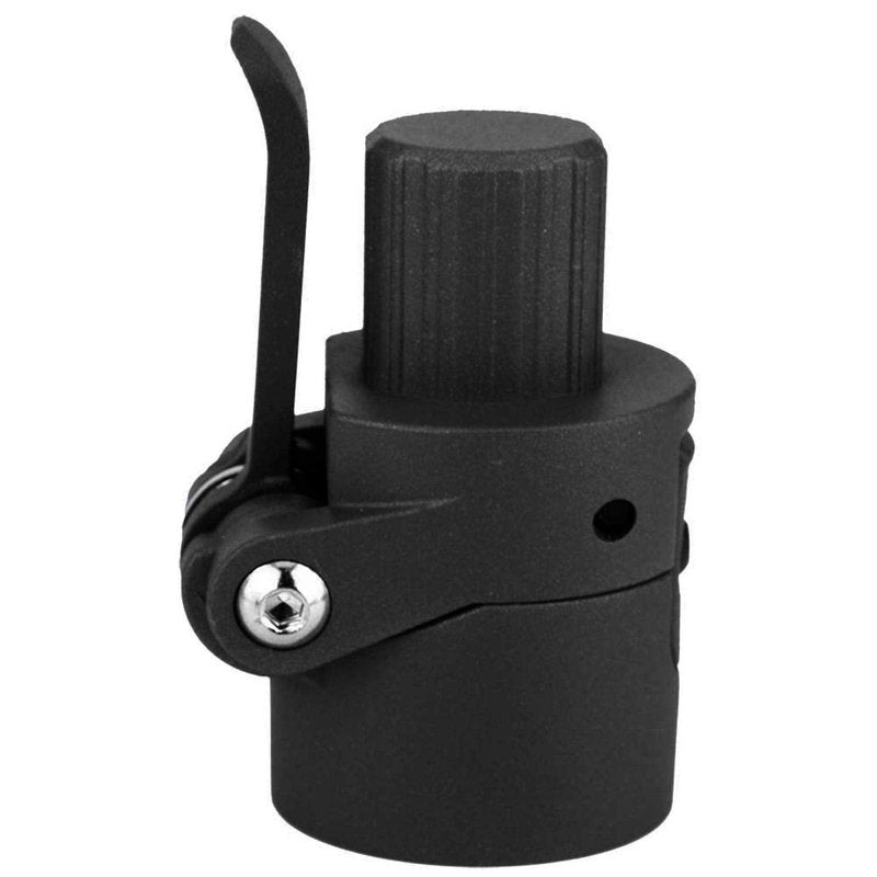 OUKENS Foldable Electric Scooter Pole Base Replacement for Xiaomi M365, Compatible Front Fork Bracket, Black Sturdy Aluminum Alloy Scooter Folding Stem Replacement, Folding Mechanism Upgrade Part