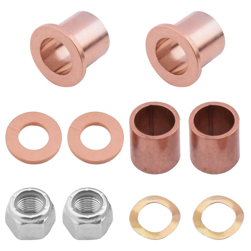 Roykaw Golf Cart Kingpin Repair Kit for Club Car DS 1981-up Gas/Electric Models, Replaces OEM # 1016386/1010150/1016389/8067/7048 - One Set for Whole Cart