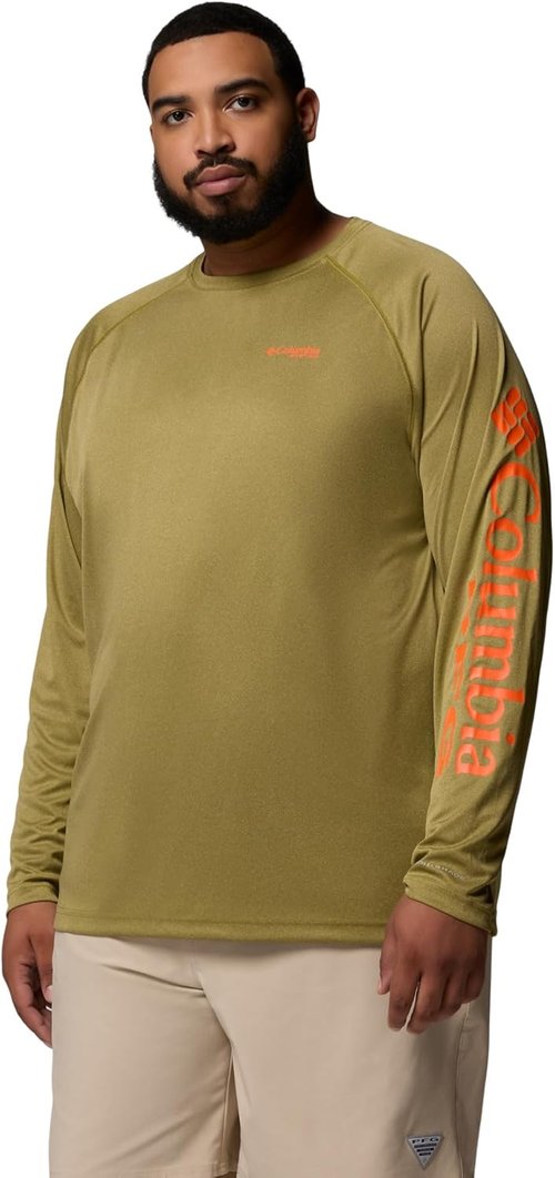 Columbia Men's PFG Terminal Tackle Fishing Shirt - Lightweight & Quick-Dry | Perfect for Outdoor Adventures