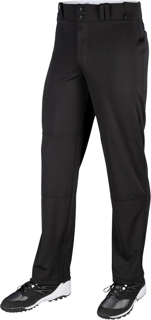 Champro Men's Baseball Pants - Triple Crown Open Bottom Design for Ultimate Comfort | White