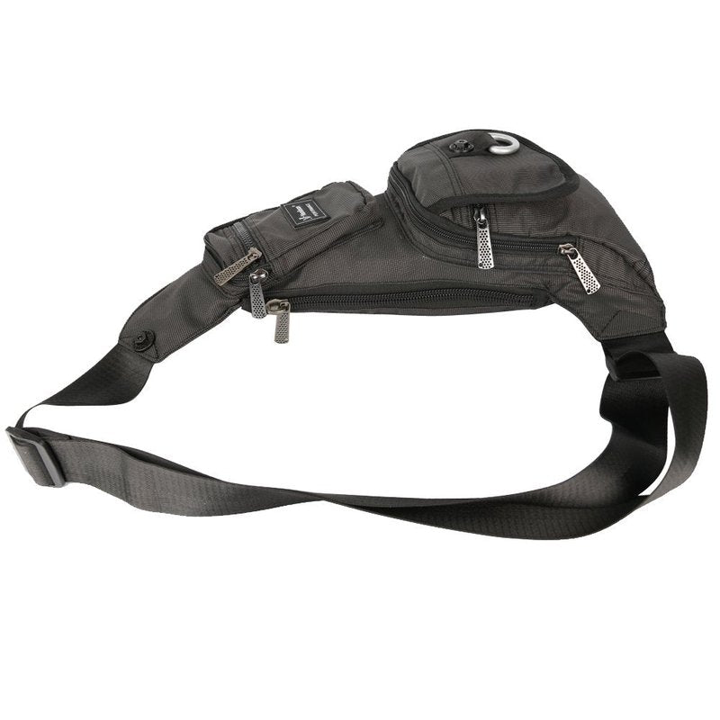 Vanlison Sling Bag, Small Sling Backpack, Small Chest Pack- Crossbody Bag For Men Women, Lightweight Shoulder Bag Black