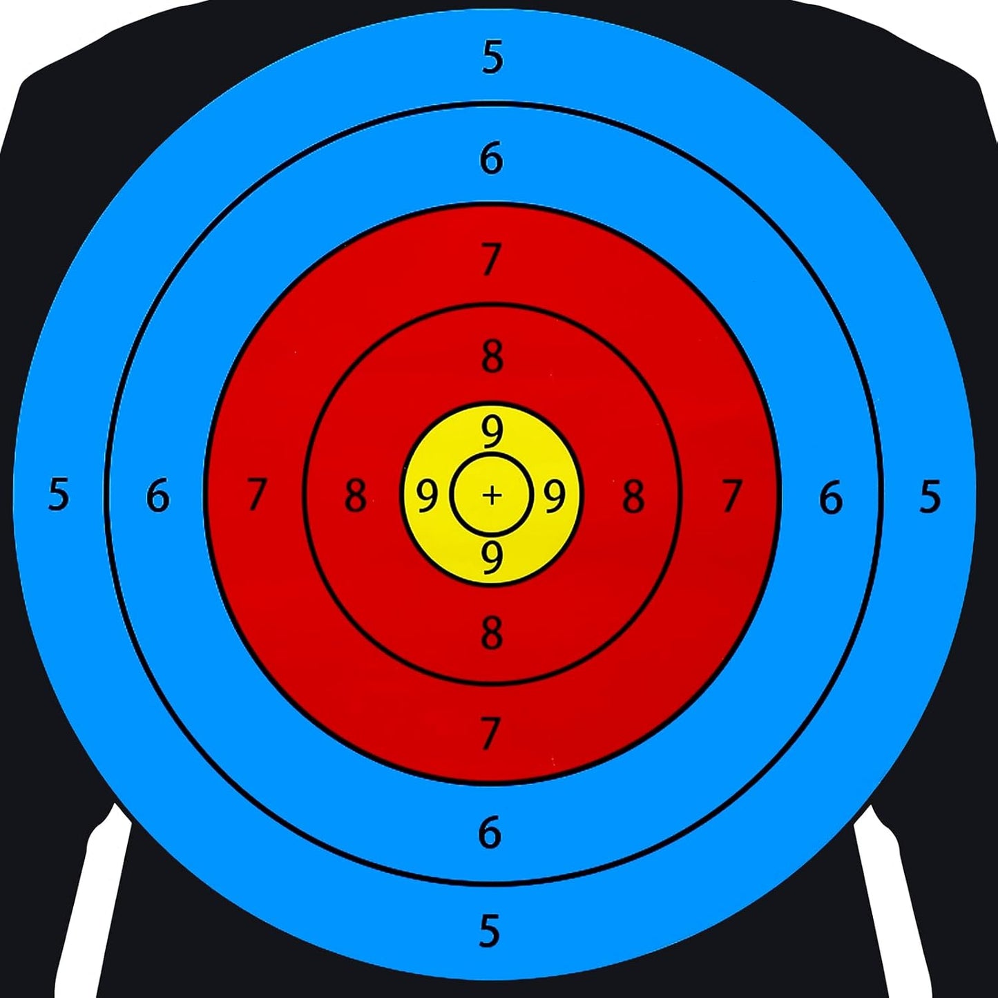 Silhouette Shooting Targets - 23X35 Inch Paper Targets for Indoor/Outdoor Shooting Ranges | Ideal for Handguns, Rifles, and Airsoft Guns