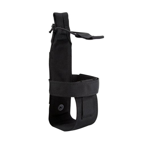 EXCELLENT ELITE SPANKER Tactical Military Portable Belt Bottle Holder Pouch Molle Adjust EDC Water Bottle Carrier for Hunting Walking Running Traveling (Black)