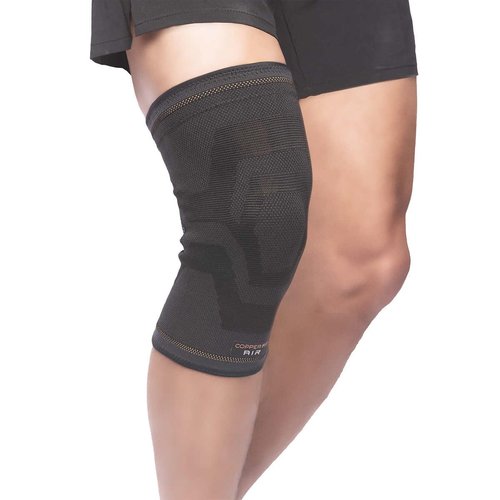 Copperfit Elite Air Knee Compression Support Knee Sleeve for Joint Pain and Arthritis Relief L/XL - 2 Pack, Large