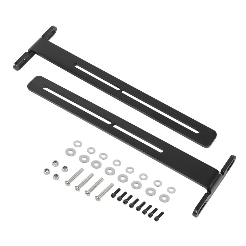 Soundbar Mounting T-Bracket Golf Cart Speaker Mount Bracket Compatible with SE18, SE26, SEB26, SEDS32 Soundbars Universal T-Shaped Black Roof Mount