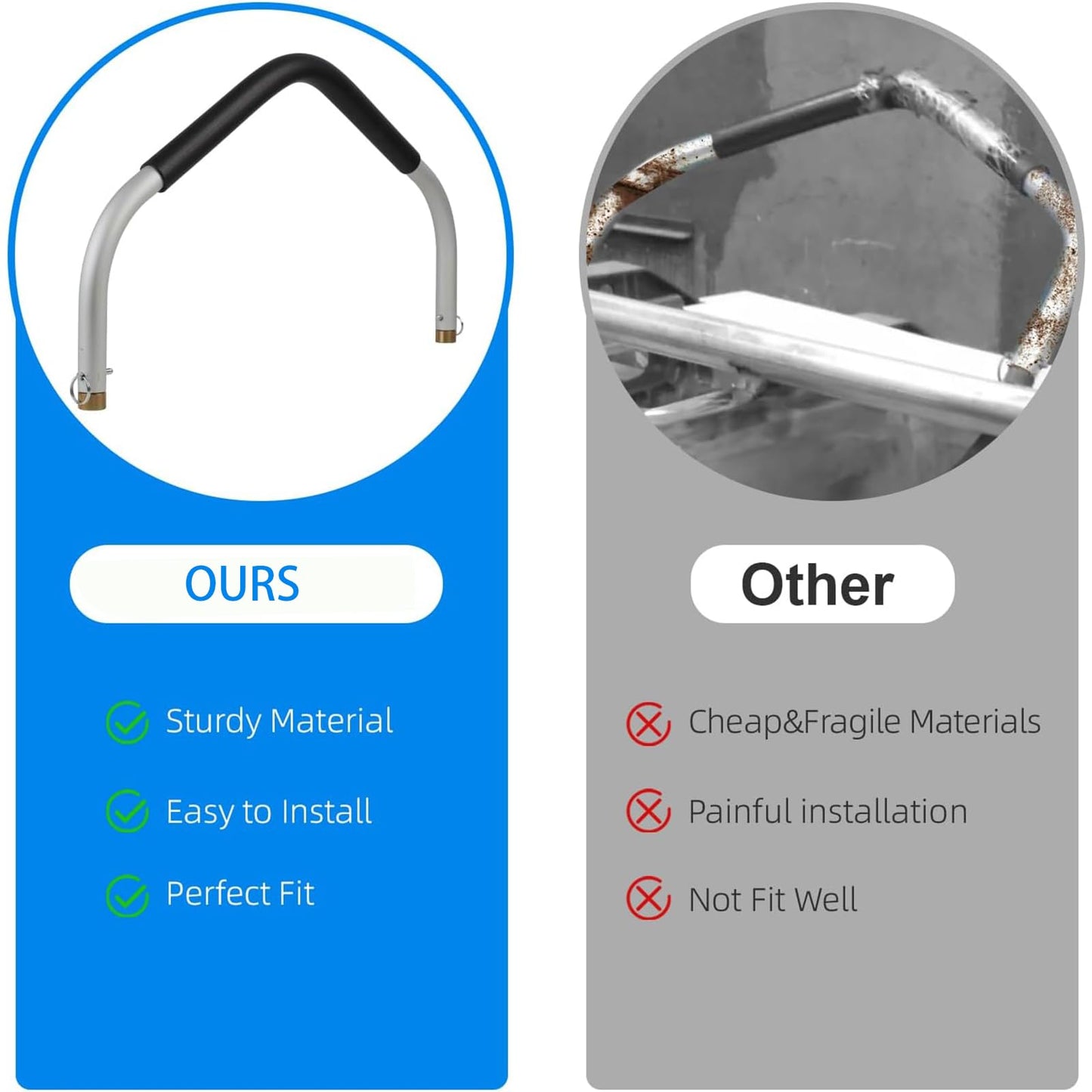 New Upgraded 10540 Hemming Handle Assembly for Tapco PRO 14, PRO 19, PRO 50, & Maximum Siding Bending Brake
