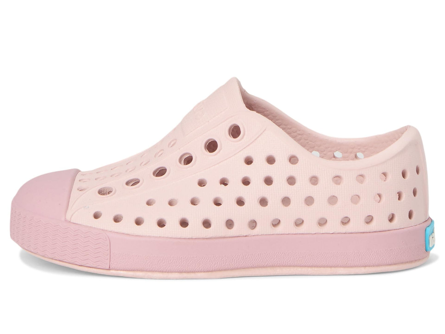 Native Shoes Unisex-Kids Jefferson Sneakers, Dust Pink/Balos Pink, 11 Little Kid