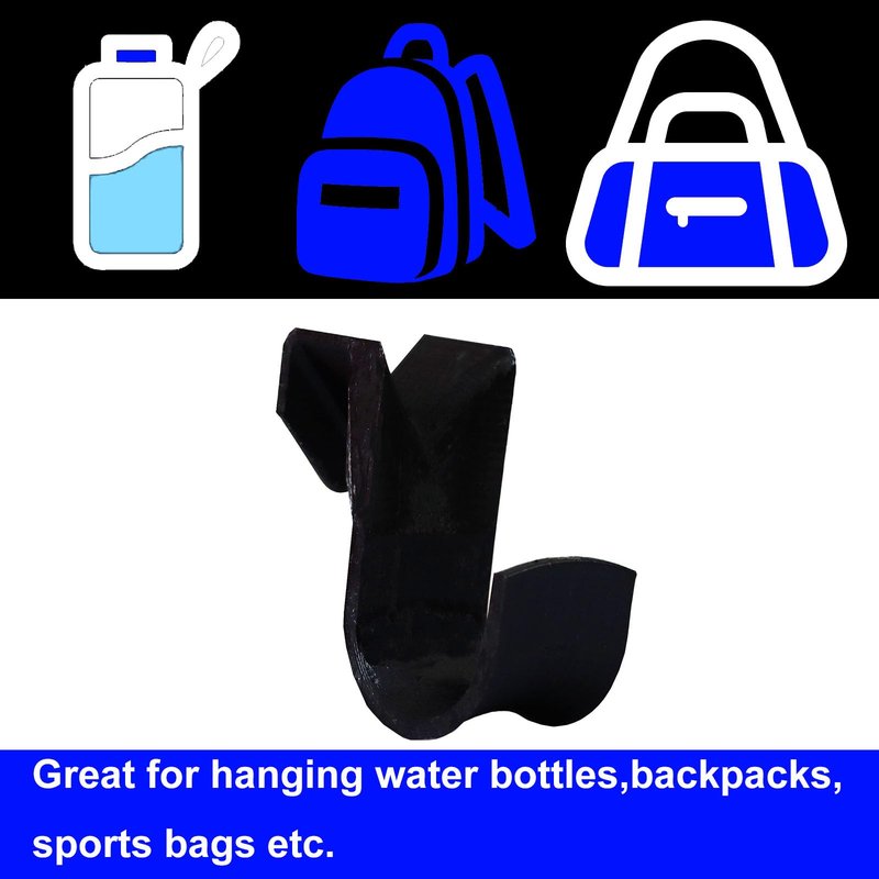 PIAOLGYI Fence Hook for Pickleball Baseball Tennis Fence Buddy,Fence Hanger Storage for Water Bottles,Backpacks,Sports Bags(2 Pcs)