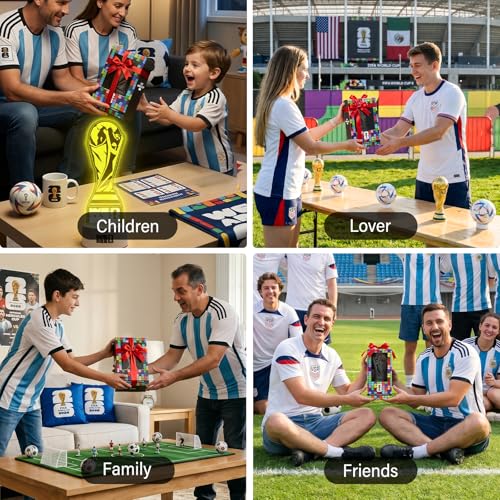 FIFA World Cup 2026 Trophy LED Night Light - 7 Colors & 3 Modes