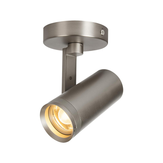 lovuphoria Dimmable Zoomable Spot Lights Indoor Spotlight, 12W Adjustable Angle Ceiling Spotlights for Wall Art Corridor Living Room, Accent Lighting Brushed Nickel Finish - Warm White