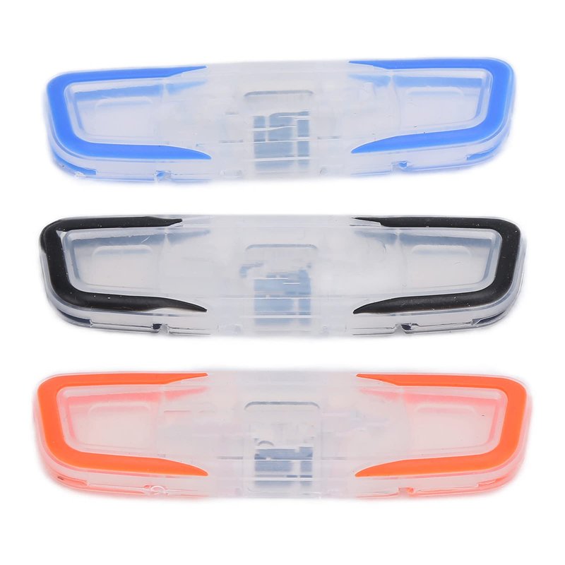GBSCLOVER Tennis Racket Dampener 3Pcs, Soft Stable Silicone Tennis Dampener, Practical Tennis Accessories, Easy to Install for Tennis Player Sports, 2.6 x 0.7 x 0.3in
