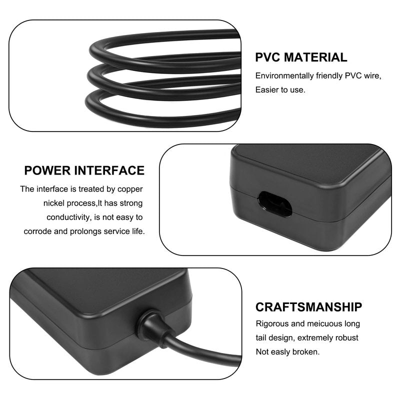 JUYOON 42V Charger Compatible with Segway ninebot Max G30L G30LD G30LE G30LP F2 F2 pro ES1 ES2 ES3 ES4 E22 E25 E45D F20 F30 F40 F25 F25E II Scooter BCTA 71420 1700 AC Adapter