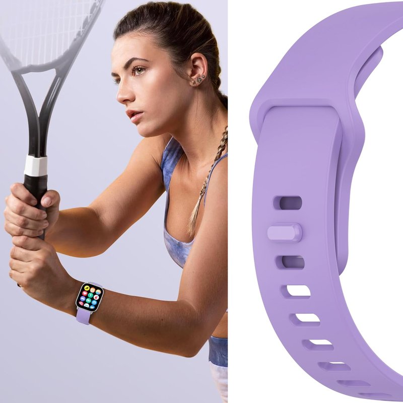 Z.DuDuZAZA Bands for Redmi Watch 5 Active Straps/Redmi Watch 5 Lite Bands for Women Men, 10PCS Soft Silicone Wristband Replacement Compatible with Xiaomi Watch5 Lite/5 Active Belts