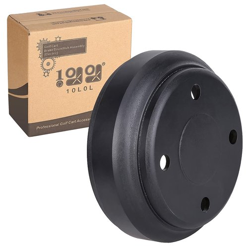 10L0L Golf Cart Brake Drum Hub for Club Car DS 1995-Up & Precedent 2004-Up Gas and Electric Models, Replacement Brake Drum Kit, Replaces OEM# 1017911-01 1018232-01