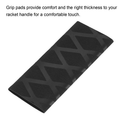 PATIKIL Table Tennis Racket Grip Tape, 2 Pack Ping Pong Paddle Overgrip Sweat Absorbing Soft for Gripping Handle, Black