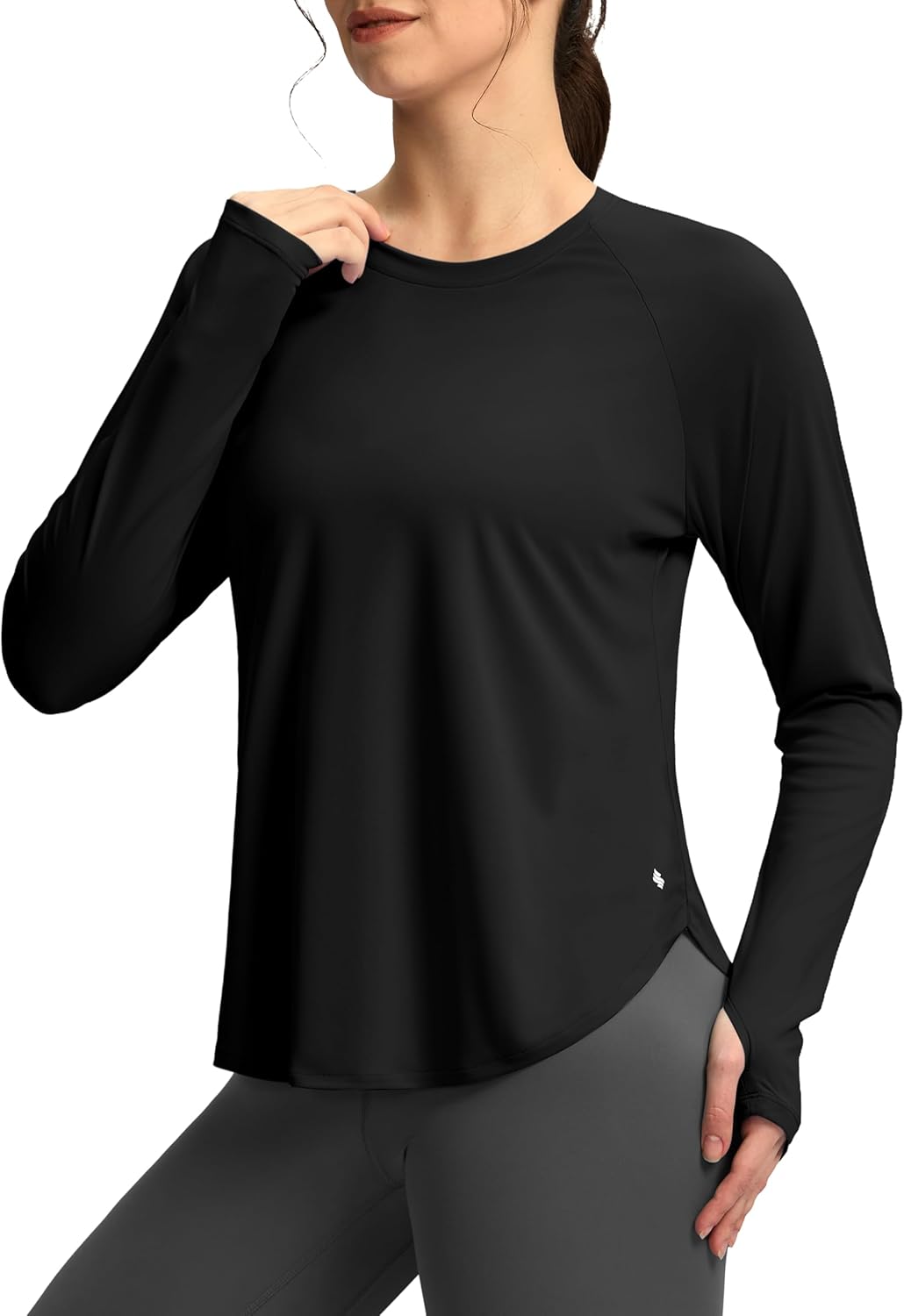 Soothfeel Women's Long Sleeve Workout Shirt - UPF 50+ UV Protection, Lightweight & Quick Dry