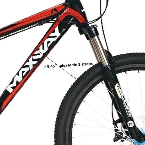 Epessa Bike Rack Strap Bike Wheel Stabilizer Straps, Bike Strap with Stonger Gel Grip, Adjustable Bicycle Wheel Straps for Rack(4XBlack)