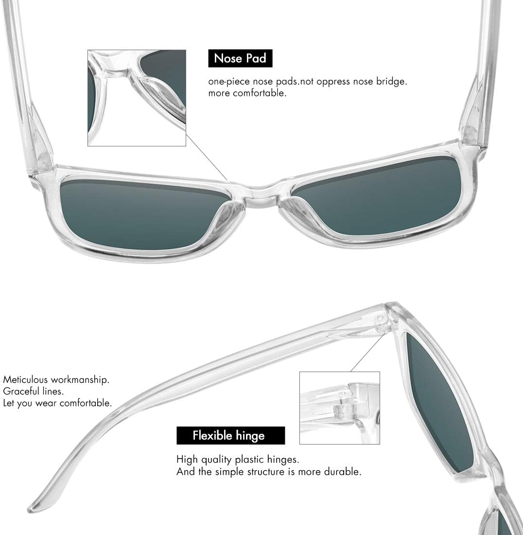 MEETSUN Polarized Sunglasses - Classic Retro Designer Style for Men and Women | UV Protection