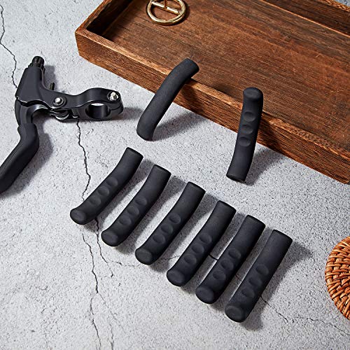 12 Pairs Silicone Bicycle Brake Handle Covers for Mountain & Road Bikes