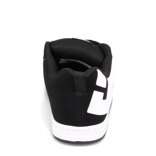 DC Men's Court Graffik Shoe, Black, 6 D D US