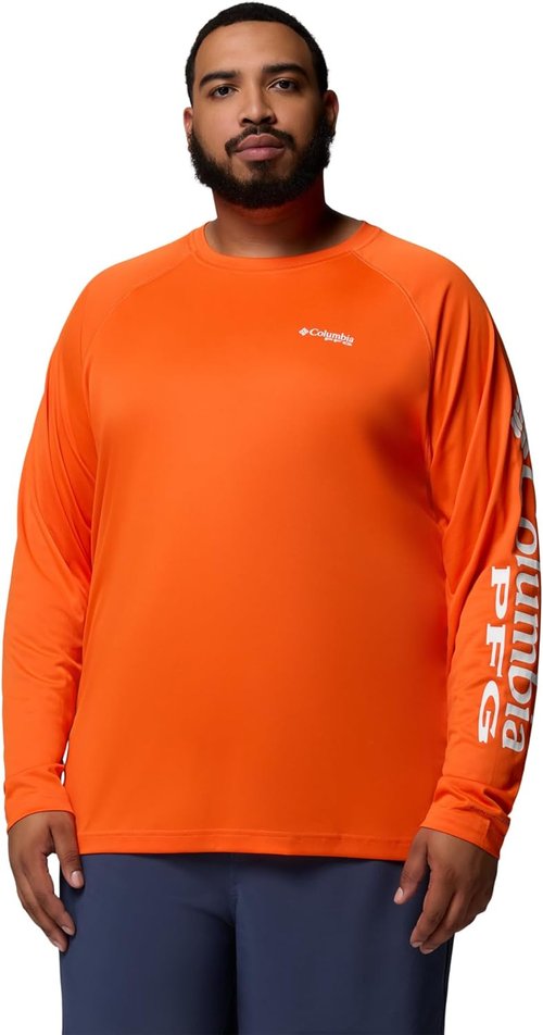 Columbia Men's PFG Terminal Tackle Long Sleeve Shirt - Quick-Dry Fabric | Lightweight & Comfortable