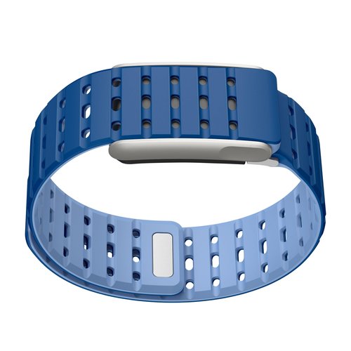 WAEVE Premium Silicone Sport Band Magnetic – Compatible with Whoop 5.0 & Whoop MG (ECG) | Breathable Perforated Replacement Strap – Light Blue, Whoop - MG (Life)