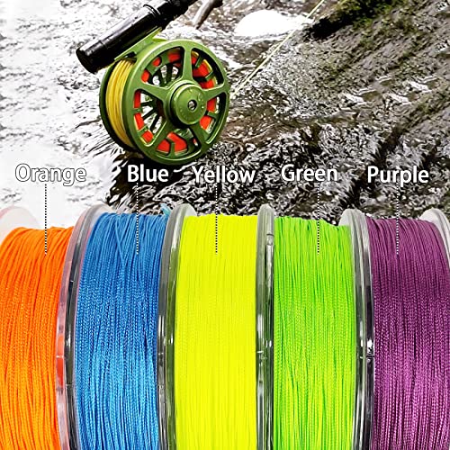 Dacron Braided Fly Line Backing - Green, 20LB, 100Yards