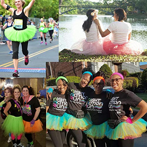 Light Green Tulle Skirt Tutu for Women - 5 Layered Bubble Design