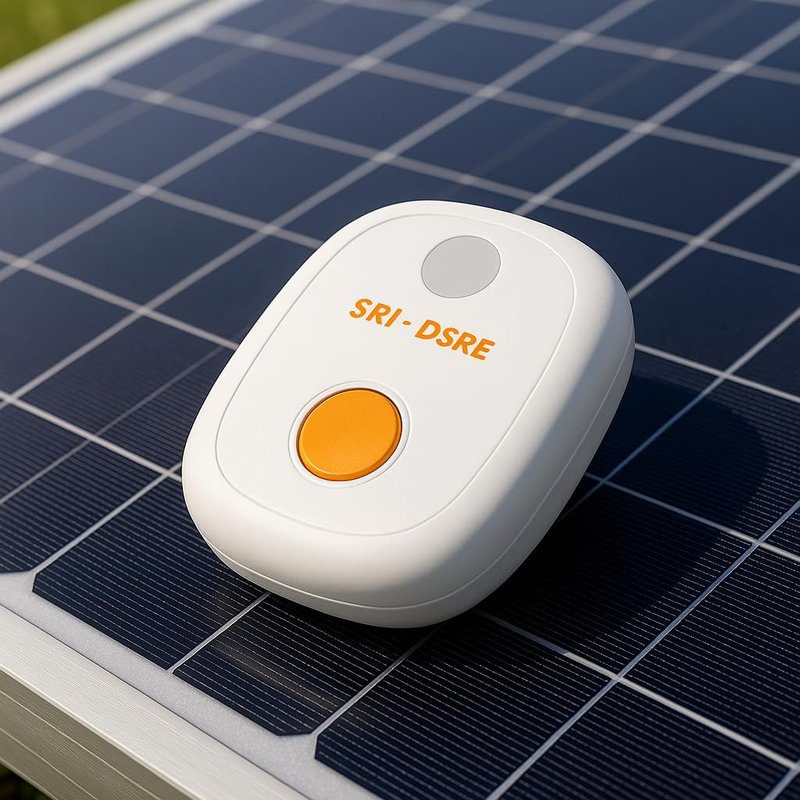 Solar Power Meter – Measures Solar Radiation Intensity & Daily Solar Radiation Energy, 180-Day Data Logging, Real-Time Graphs & CSV Export, Weather-Resistant Outdoor Solar Irradiance Monitor