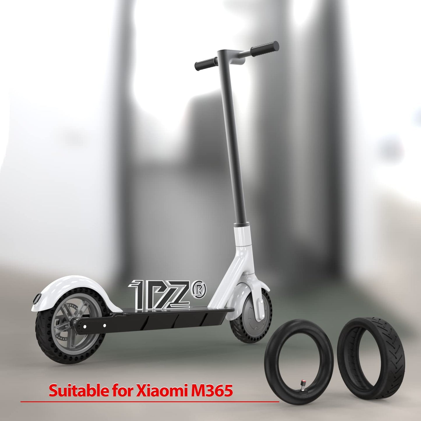 1PZ 8.5 Tire Tube 8.5 x 2 Scooter Replacement Tires for Gotrax Gxl V2 Xiaomi M365 Razor Electric Scooter, 8 1/2x2 Thicker Pneumatic Scooter Replacement Wheels