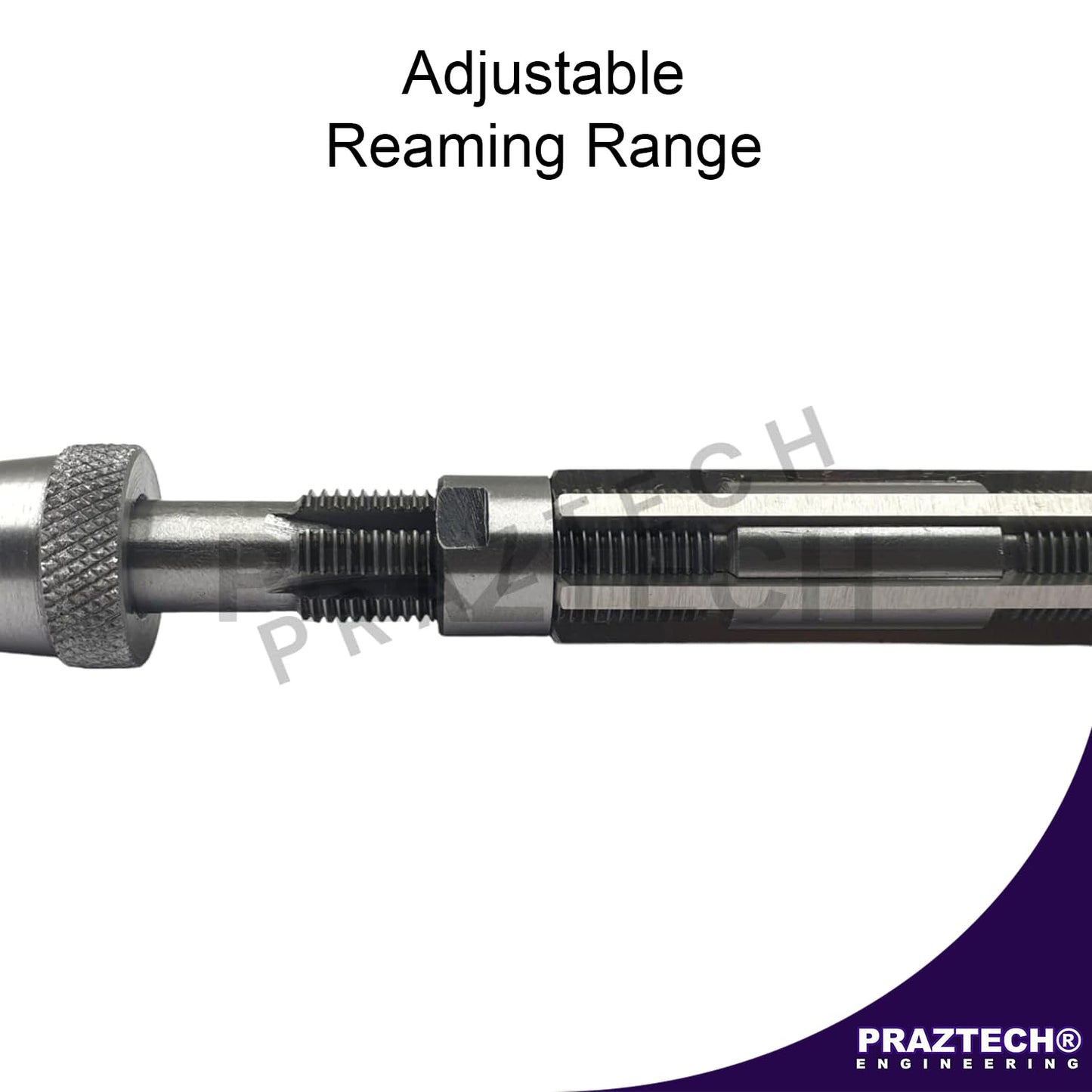 Long Pilot HSS Blade Adjustable Expanding Hand Reamer | KINGPINS Ream | Repair Work | Workshop Tool DIY (H7 : 21/32" - 23/32" (16.6-18.2) mm)