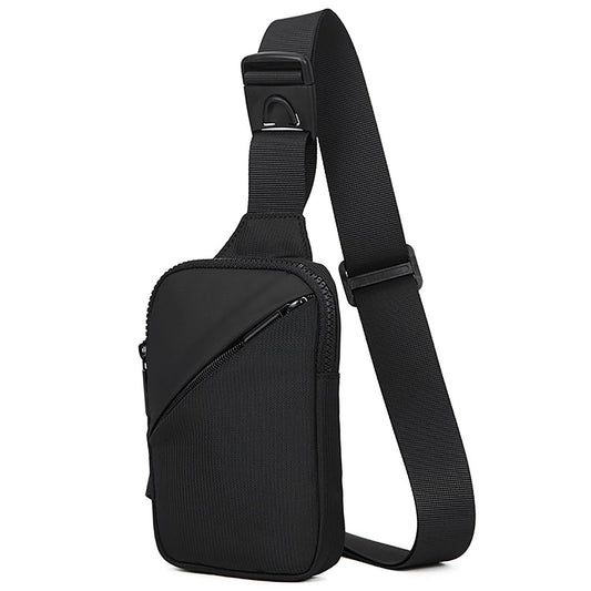 Mini Crossbody Sling Bag for Men & Women, Small Phone Chest Bag for Travel