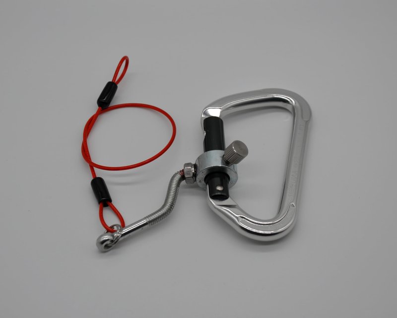 HZUTUZH Climbing Gear Recovery Device - It Provides Climbers a Safe Way to Bail Without Having to Leave Carabiner & Quickdraw on The Crux of The Climb. (Both Solid and Wire Gates)