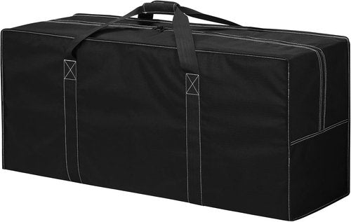 iFARADAY 155L Oversized Duffle Bag - 42” Heavy-Duty Water-Resistant Travel Bag for Camping & Storage | Black