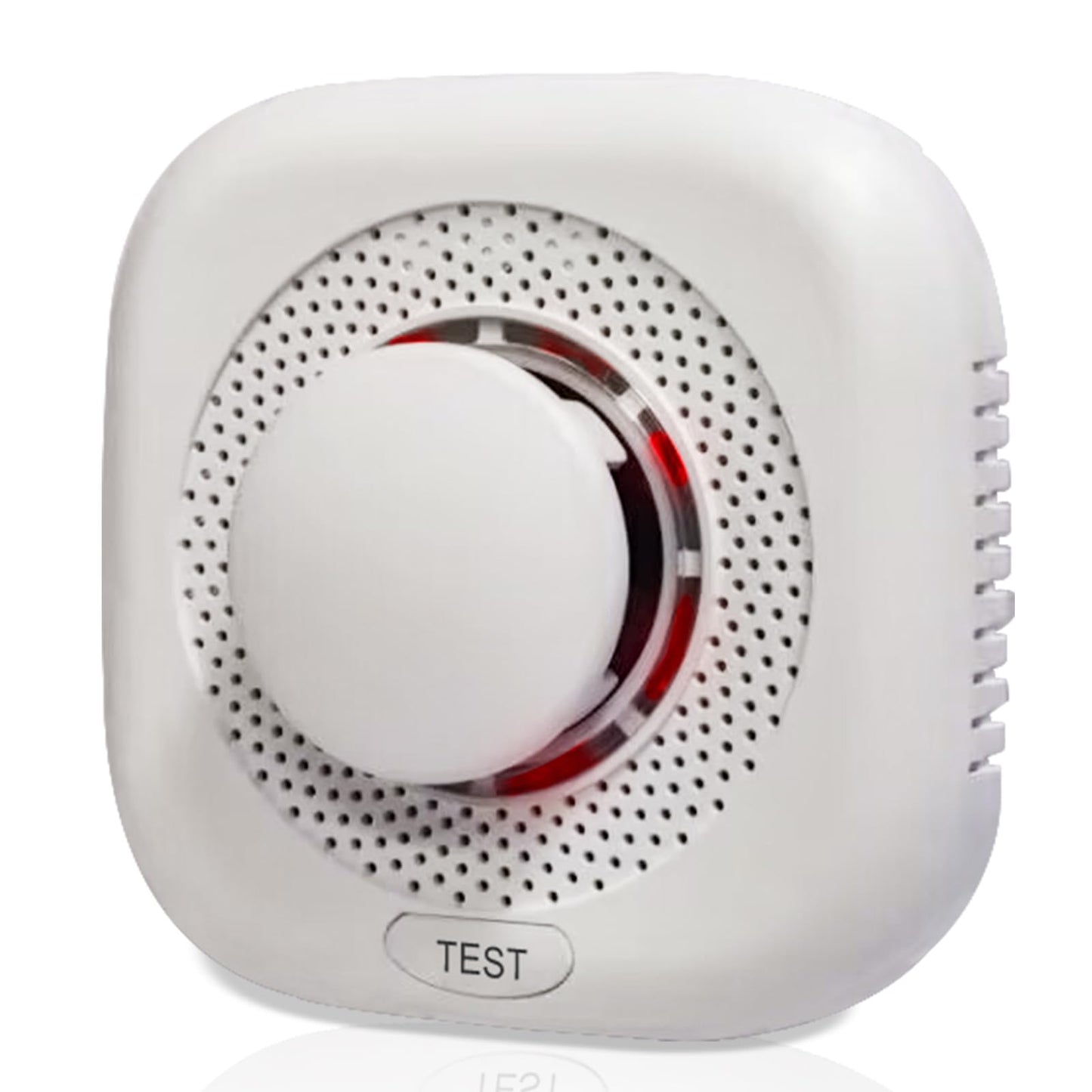 Optical Smoke Alarm with Advanced Photoelectric Technology,Battery Power Smoke Alarm Detector for Home with Test Button & Silence Button,1 Pack(Batteries NOT Included)