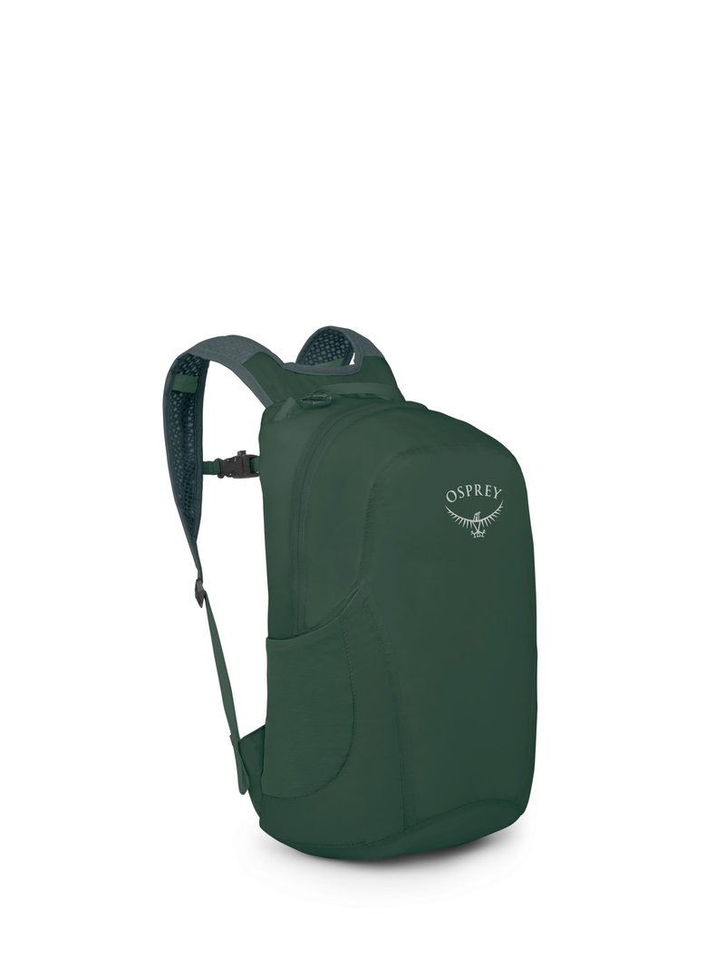 Osprey Ultralight Collapsible Stuff Pack - Lightweight, Packable Travel Backpack — Extra Bag For Travel and Every Day — 18 L Capacity Daypack to Expand Luggage, Tundra Green