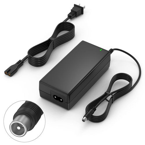 SGS Certified 42V 2A Electric Scooter Charger (Round RCA Connector Charger) Compatible with Segway Ninebot Scooter, Lime, Lime-S, Spin, Skip, ES1 ES2 ES4 Electric Scooter for 36V Li-ion 10S Battery