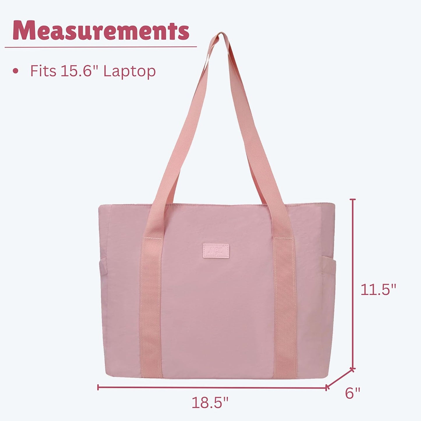 NGIL Yoga Tote Bag - Versatile Gym & Travel Tote for Women | Stylish Laptop & Work Bag