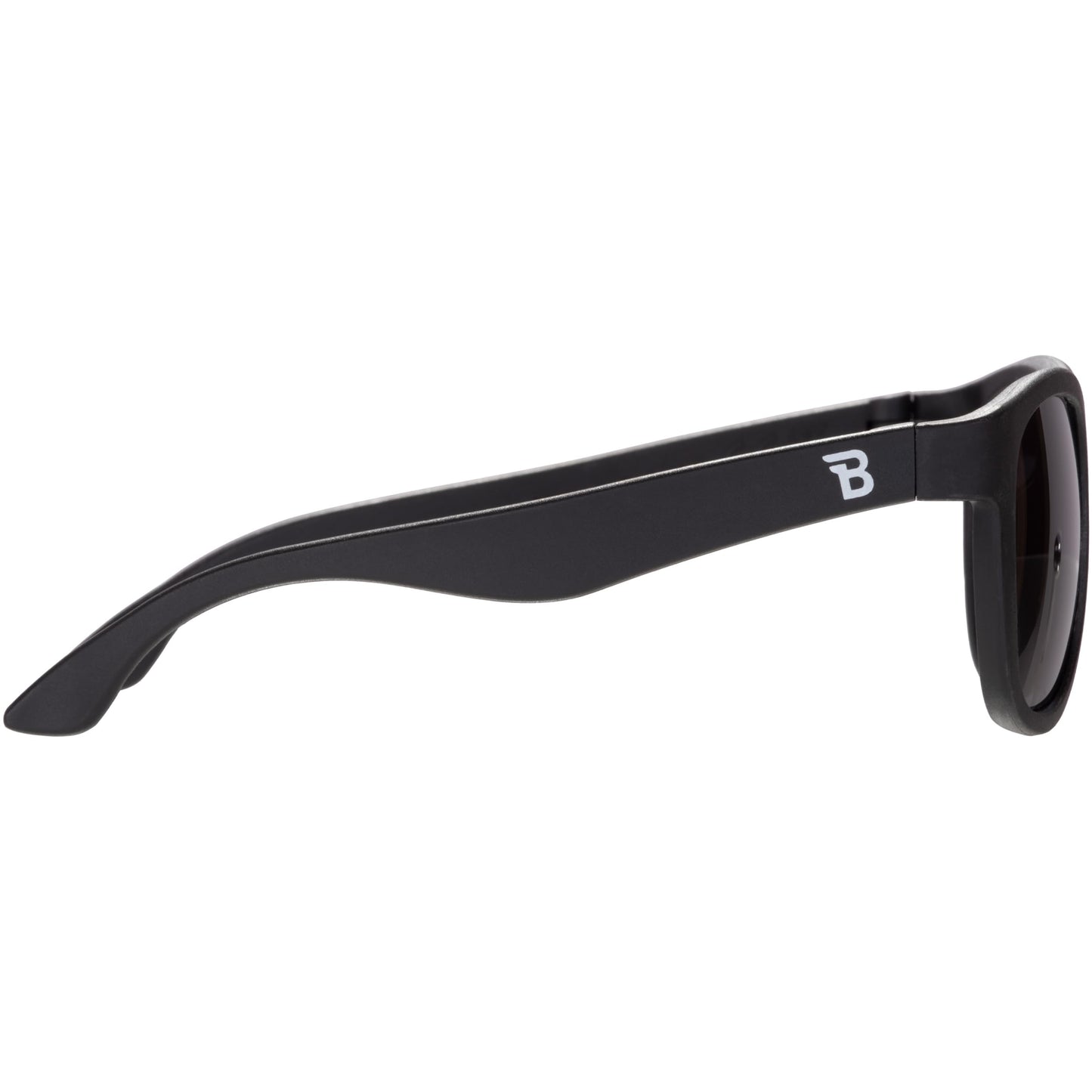 Babiators Baby Navigators - Original Jet Black Kid's Sunglasses | UV Protection, Ages 0-1 | Babies & Toddlers | UV Protection, Durable, Bendable, and Baby Proof