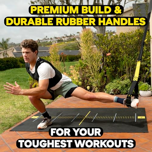 TRX Pro3 Suspension Trainer with 6-Month Membership for Home Gym