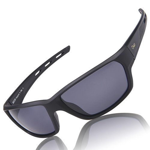 DUCO Polarized Sports Sunglasses for Men Women UV400 Protection Sun Glasses for Cycling Fishing Driving Hiking Golf 6201