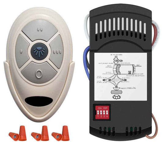 Universal Ceiling Fan Remote Control Kits with Light Dimmer 3 Speed Fan Controller Replacement for Hampton Bay Hunter Harbor Breeze Westinghouse Honeywell & More FAN-35T KUJCE9603 L3HFAN35T1