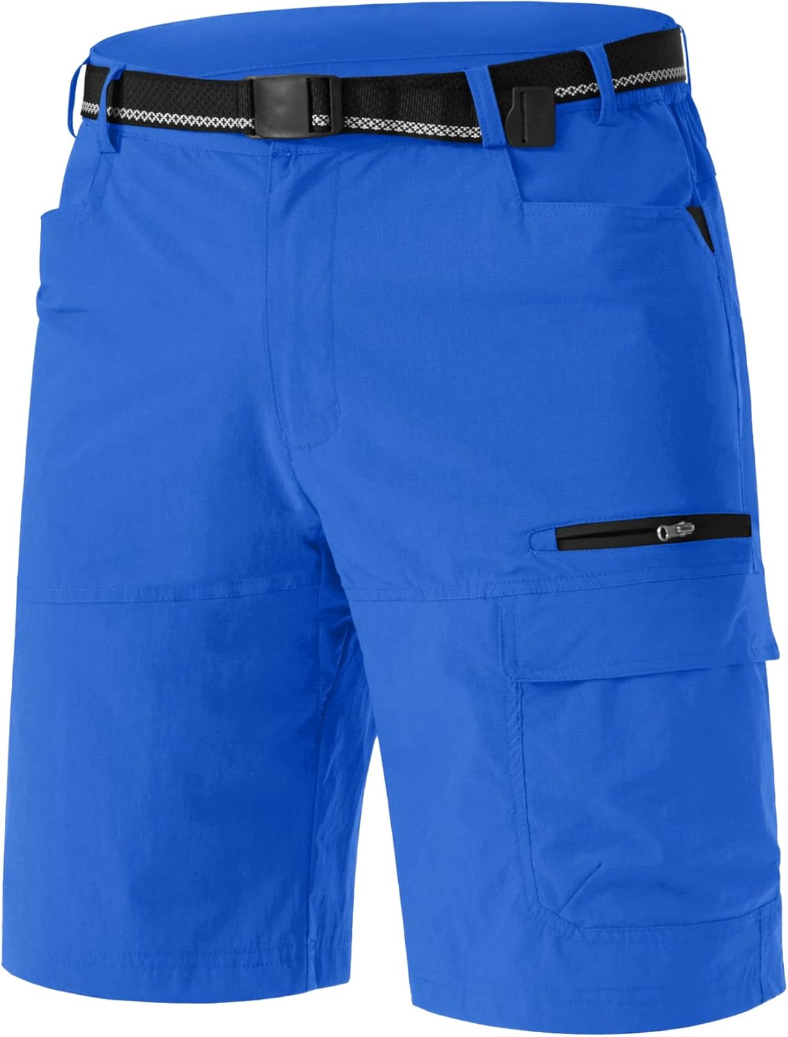 TACVASEN Men's Quick-Dry Cargo Shorts - Water-Resistant Outdoor Hiking & Golf Shorts