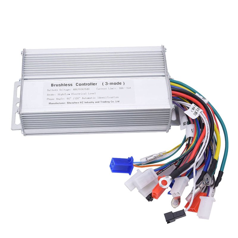 JTLB 48V 60V 64V 1000W-1500W Electric Brushless Speed Motor Controller for Electric Scooter