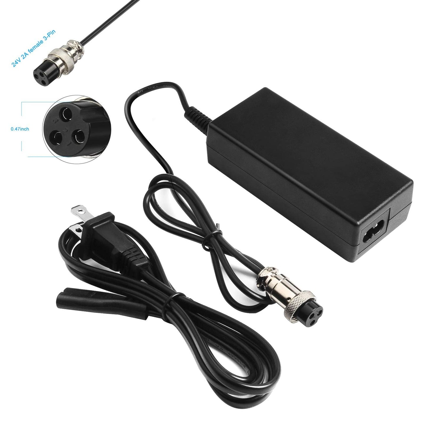 TREE.NB 14.6V 10A LiFePO4 Battery Charger Special for 12V LiFePO4 Battery, Lithium Battery Charger for Lithium Iron Phosphate Battery, Fast Charging with LED Indicator