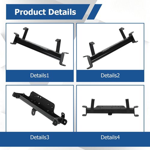 WFLNHB Golf Cart Front Axle Weldment Replacement for EZGO TXT Golf Cart 602513 70963-G01 70744-G01