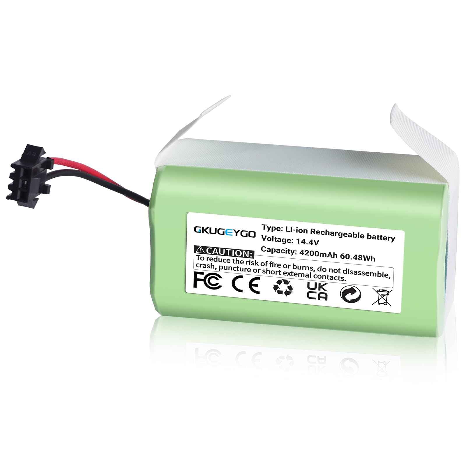 GKUGEYGO N79S Vacuum Cleaner Replacement Battery for N79S N79 DN622 500 & RoboVac 11 11S 11S MAX 11C 12 15C 15CMAX 15T 15MAX 25C 30C 30 35C G30 G32PRO G10 Hybrid