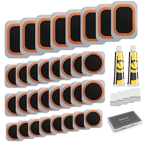 Bike Inner Tire Patch Repair Kit - Bycicle Tube Puncture Patches