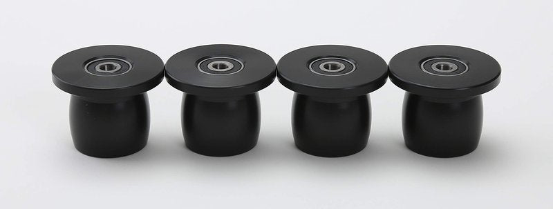 Total Gym Replacement Set of 4 Wheels/Rollers for Models XL, XLS, and Fit with Bearings Thru Hole of 1/4" in Diameter